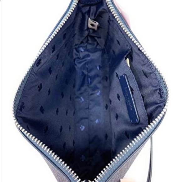 Kate spade joeley glitter crossbody bag navy - Picture 8 of 8